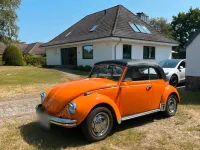 Gebraucht VW Käfer 44 PS (32 kW) 1971 Orange Cabrio