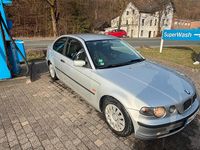 Gebraucht BMW 316 116 PS (85 kW) 2002 Silber Coupé
