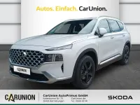 Gebraucht Hyundai Santa Fe Trend 179 PS (131 kW) 2021 Weiß SUV