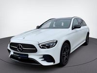 Gebraucht Mercedes E300 AMG 306 PS (225 kW) 2021 Unilack polarweiß Kombi