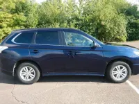 Gebraucht Mitsubishi Outlander 150 PS (110 kW) 2012 Blau SUV