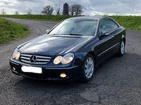 Gebraucht Mercedes CLK200 Elegance 184 PS (135 kW) 2008 Blau Coupé