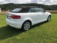 Gebraucht Audi A3 Cabriolet Ambition 140 PS (102 kW) 2009 Weiß Cabrio