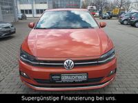 Gebraucht VW Polo Highline 95 PS (69 kW) 2018 Orange Kleinwagen