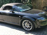 Gebraucht Audi TT Roadster Design 224 PS (164 kW) 2003 Schwarz Cabrio