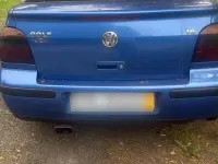 Gebraucht VW Golf 101 PS (74 kW) 2000 Blau Cabrio
