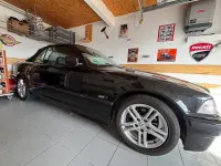 Gebraucht BMW 320 Cabriolet Basis 150 PS (110 kW) 1995 Schwarz Cabrio
