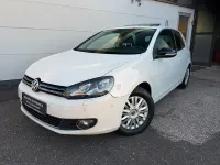 Gebraucht VW Golf VI Style 122 PS (89 kW) 2011 Weiß Kleinwagen