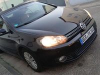 Gebraucht VW Golf 105 PS (77 kW) 2011 Schwarz Cabrio