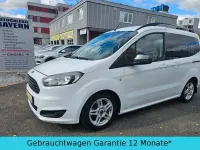 Gebraucht Ford Tourneo Courier Sport 95 PS (69 kW) 2017 Weiß Van / Kleinbus