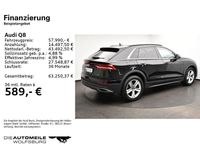 Gebraucht Audi Q8 Ambiente 340 PS (250 kW) 2022 Mythosschwarz metallic (metallic) SUV