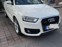 Gebraucht Audi Q3 S-line plus 177 PS (130 kW) 2013 Weiß SUV