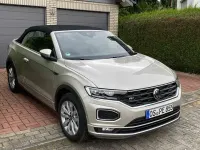 Gebraucht VW T-Roc Cabriolet R-line 150 PS (110 kW) 2021 Silber Cabrio