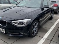 Gebraucht BMW 120 Sport Line 184 PS (135 kW) 2011 Schwarz Kleinwagen
