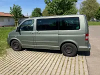 Second-hand VW T5 174 CP (127 kW) 2003 Verde Van