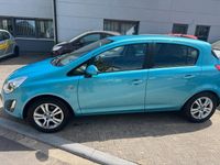 Gebraucht Opel Corsa 101 PS (74 kW) 2012 Blau Kleinwagen