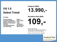 Gebraucht Hyundai i10 Select 63 PS (46 kW) 2025 Phantom black / met Kleinwagen