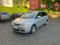 Gebraucht Mazda 5 Comfort 116 PS (85 kW) 2007 Silber Van / Kleinbus