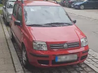 Gebraucht Fiat Panda 69 PS (50 kW) 2007 Rot Kleinwagen