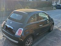 Gebraucht Fiat 500C 85 PS (62 kW) 2011 Schwarz Cabrio