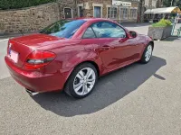Gebraucht Mercedes SLK200 184 PS (135 kW) 2009 Rot Cabrio