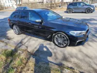 Używany BMW M550 400 KM (294 kW) 2018 Czarny Sedan/Limuzyna