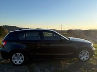 Gebraucht BMW 118 129 PS (94 kW) 2007 Schwarz Kleinwagen