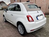 gebraucht Fiat 500 Cabrio 1,2 8V Lounge Alu, Klima, EPH, Tempomat