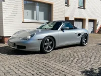 Gebraucht Porsche Boxster 225 PS (165 kW) 2001 Silber Cabrio