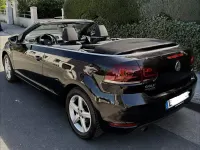 Gebraucht VW Golf Cabriolet Life 105 PS (77 kW) 2015 Schwarz Cabrio