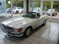 Gebraucht Mercedes 560 227 PS (166 kW) 1989 Weiß Cabrio