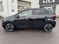 Gebraucht Kia Picanto Launch Edition 79 PS (58 kW) 2024 Auroraschwarz metallic Kleinwagen