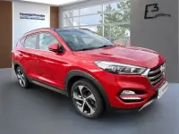 Gebraucht Hyundai Tucson Style 177 PS (130 kW) 2017 Rot SUV