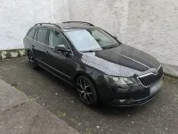 Gebraucht Skoda Superb 170 PS (125 kW) 2013 Schwarz Kombi