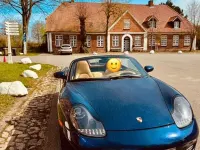 Second-hand Porsche 986 Boxster 252 CP (185 kW) 2000 Albastru Cabrio