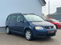 Gebraucht VW Touran Trendline 105 PS (77 kW) 2004 Blau Van / Kleinbus