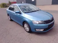 Gebraucht Skoda Rapid Ambition 86 PS (63 kW) 2013 Blau Kleinwagen