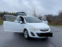 Gebraucht Opel Corsa 87 PS (63 kW) 2012 Weiß Kleinwagen