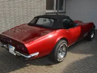 Gebraucht Chevrolet Corvette Stingray 398 PS (292 kW) 1968 Rot Cabrio