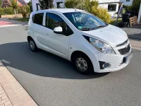 Gebraucht Chevrolet Spark 68 PS (50 kW) 2012 Weiß Kleinwagen