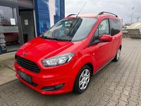 Gebraucht Ford Tourneo Courier 101 PS (74 kW) 2018 Rot Van / Kleinbus