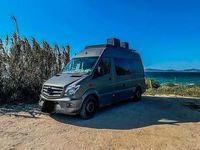 Gebraucht Mercedes Sprinter 163 PS (119 kW) 2015 Grau Van