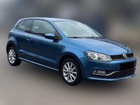 Gebraucht VW Polo LOUNGE 75 PS (55 kW) 2016 Blau Kleinwagen