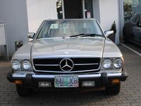 Gebraucht Mercedes SL380 155 PS (114 kW) 1985 Rauchsilber (metallic) Cabrio
