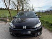 Gebraucht VW Golf VI Team 122 PS (89 kW) 2010 Schwarz Kleinwagen