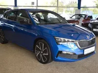 Gebraucht Skoda Scala Style 116 PS (85 kW) 2020 Raceblau metallic Kleinwagen