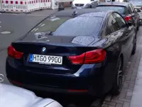 Gebraucht BMW 420 Coupé Sport Line 184 PS (135 kW) 2017 Blau Coupé