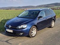 Gebraucht VW Golf VI Style 105 PS (77 kW) 2011 Blau Kleinwagen