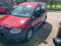 Gebraucht VW Caddy 55 PS (40 kW) 2006 Rot Van / Kleinbus