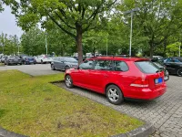 Gebraucht VW Golf V 102 PS (75 kW) 2009 Rot Kombi